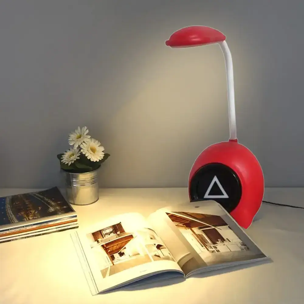 (1 PCs )Squid Game Usb Reading Table Lamp(red color) buy online in Pakistan