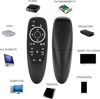 Wireless Air Mouse With Voice Control YouTube, Netflix For Android mobile and Smart TV and tablets buy online in Pakistan