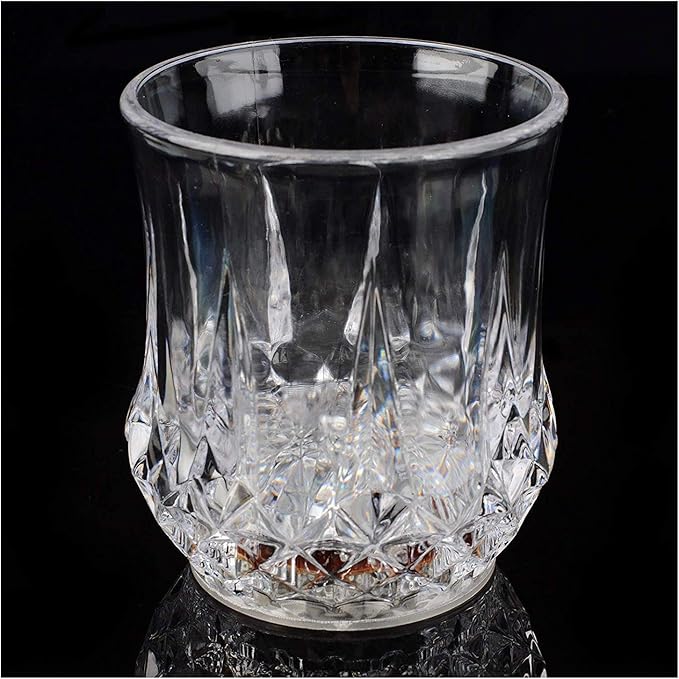 Single pcs - Lighting glass Led Flashing Water Inductive Rainbow Color Cup LED Glowing Water Mug Colorful Glowing Cup Po...