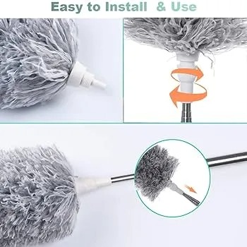 Microfiber Duster for Cleaning with Telescoping Extension Pole buy online in Pakistan