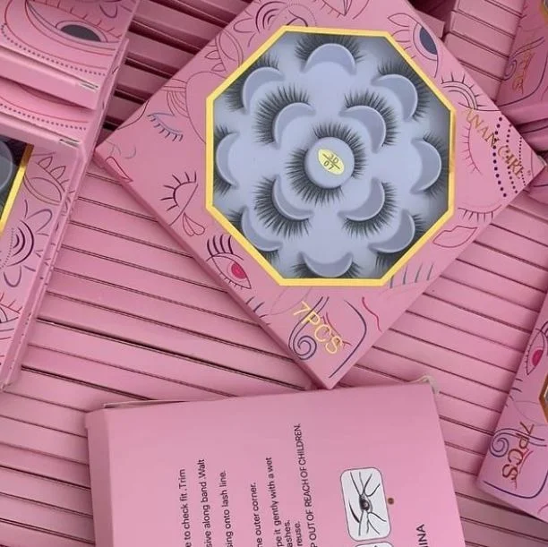3D Eyelashes 7 pcs Eyelashes for beautiful eyes buy online in Pakistan