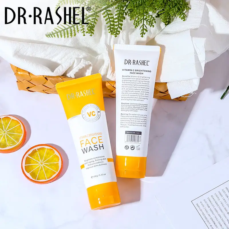 DR RASHEL Vitamin C Brightening Face Wash | Brightening Lightening Facial Clean - 100g buy online in Pakistan