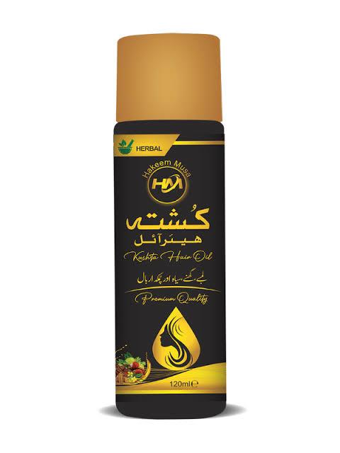 Kushta herbal hair oil for long and healthy hair 120ml buy online in Pakistan