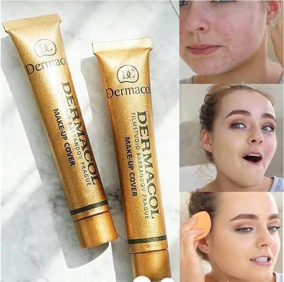 Dermacol Makeup Cover Foundation | Best Quality Makeup Cover Foundation - 30g - Waterproof Foundation - F11 Shade buy online in Pakistan