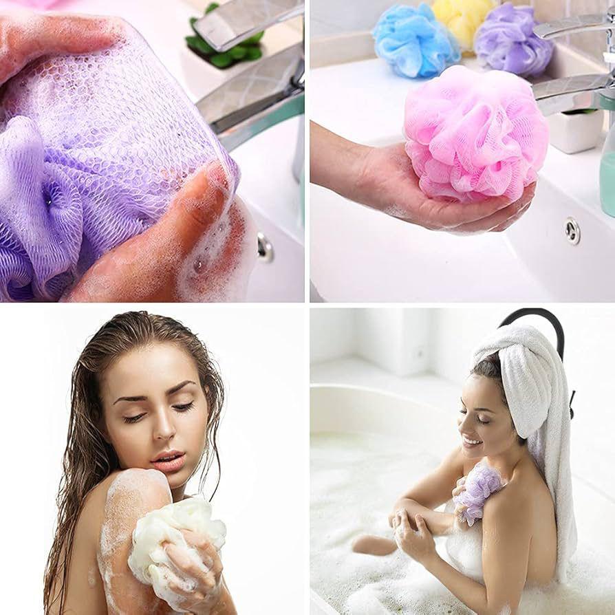 Body Wash Puff Sponge Pack (random color) buy online in Pakistan
