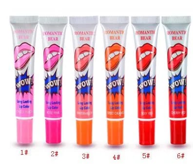 (pack of 6 ) 6pcs Peel Off Liquid Lipstick Waterproof & Long Lasting Lip Tint view 5