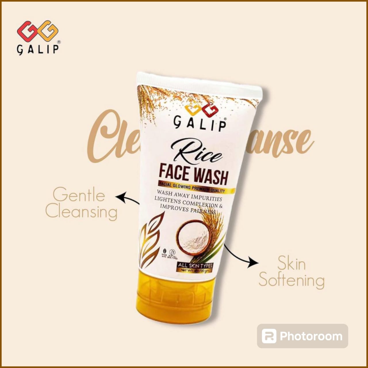 GALIP Rice Glow Kit - Korean Glow Mask - Korean Glow Kit