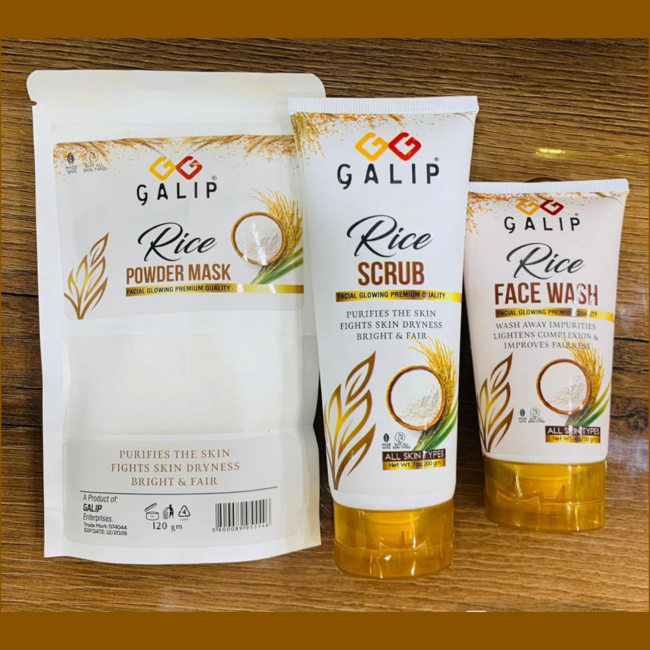 GALIP Rice Glow Kit - Korean Glow Mask - Korean Glow Kit view 2