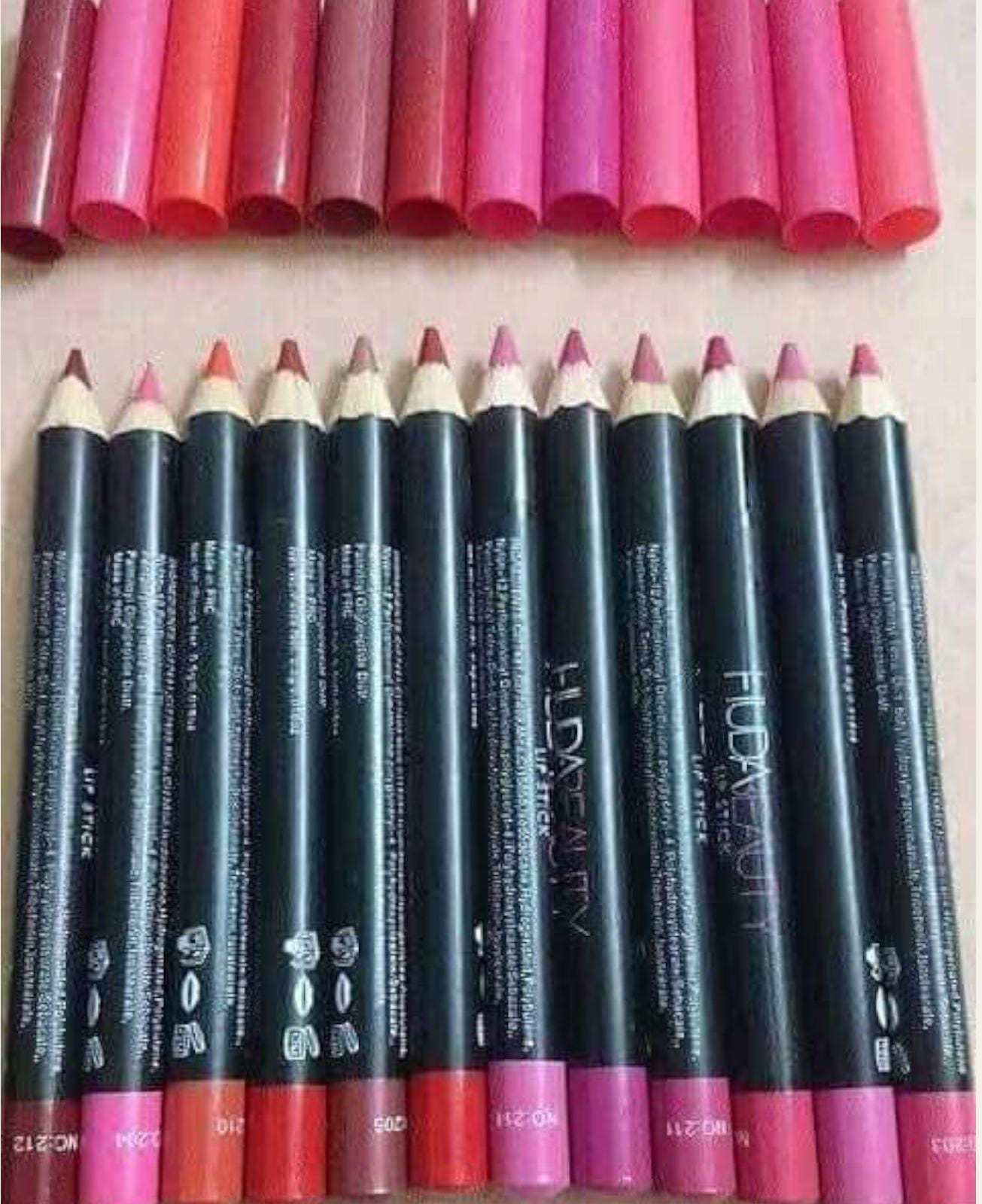 ( PACK OF 12 ) Huda Lip Pencil view 4