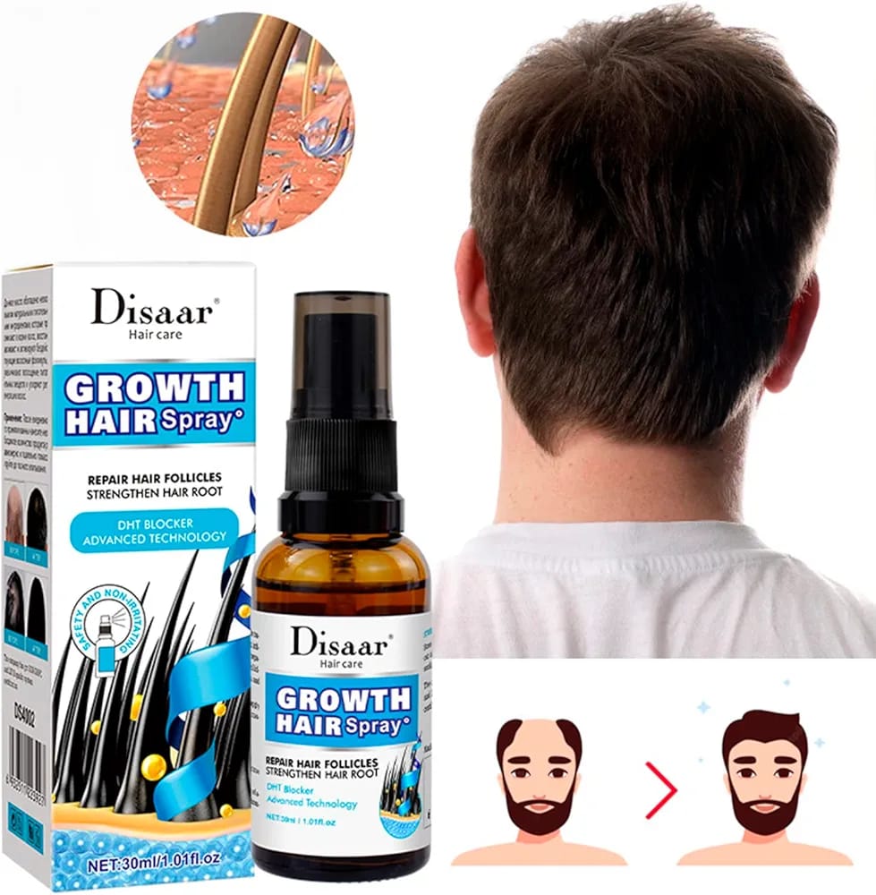 Original Growth Hair Oil Spray Repair Follicles Strengthen Hair Root DHT Blocker Nourishing 30ml view 2
