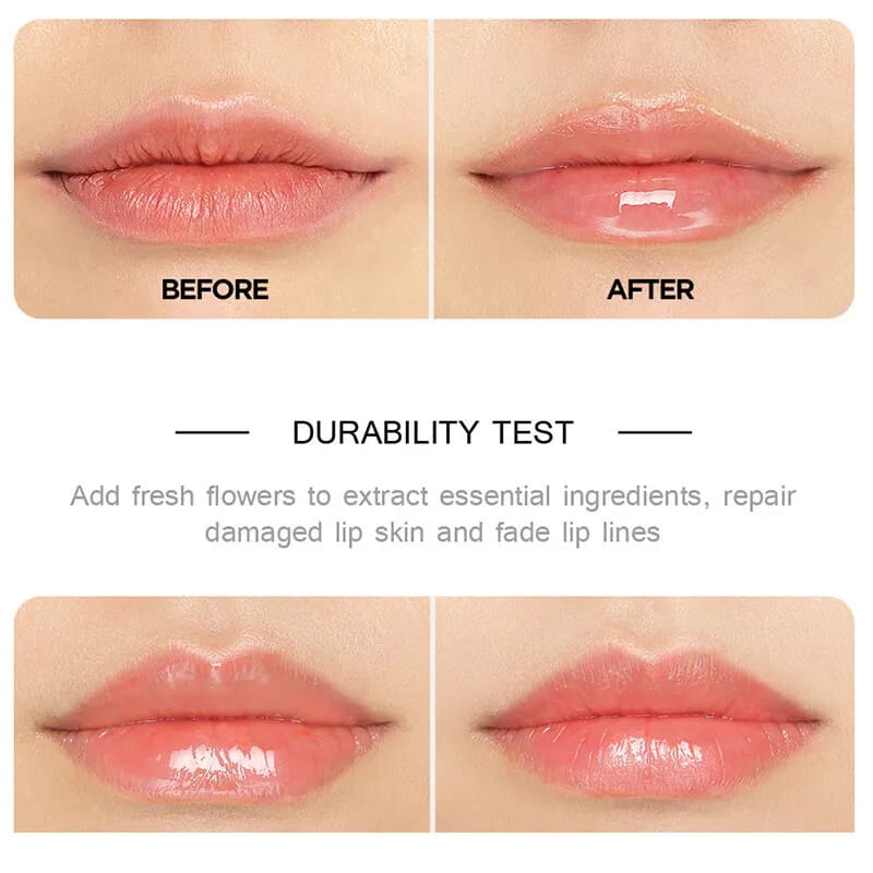 Set Of 3 Lip Oil Gloss Volumising Lip Plump Enhancer Fuller Lip Plumper Base Set view 3