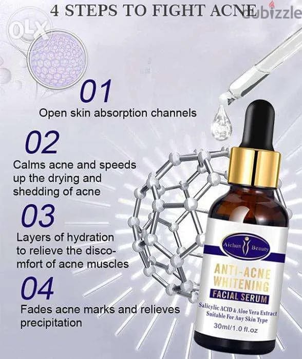 Aichun Beauty Medical Formula Anti-Acne Whitening Facial Serum-30ML view 3