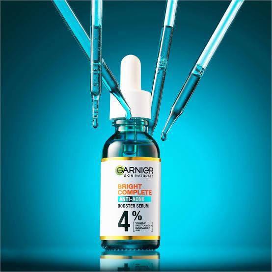 Garnier Skin Naturals Bright Complete Anti Acne Booster Serum Brighter 30ml. view 2