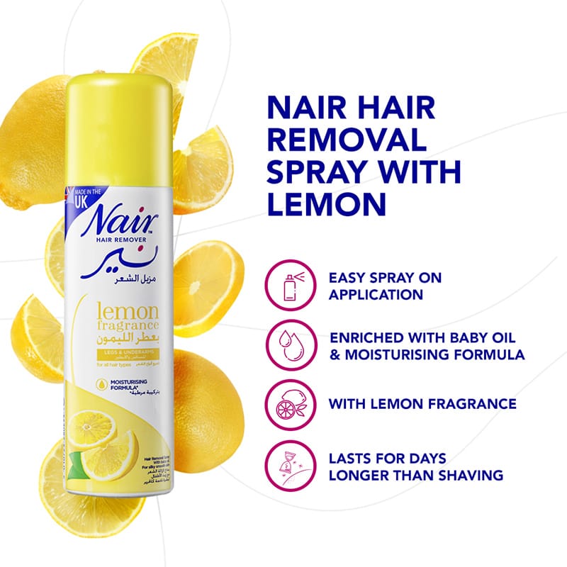 Nair Hair Remover Spray 200ml (random color) view 2