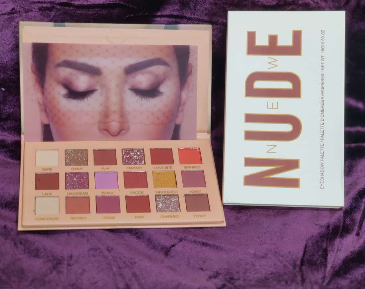 18 Colors Nude Eyeshadow Palette buy online in Pakistan