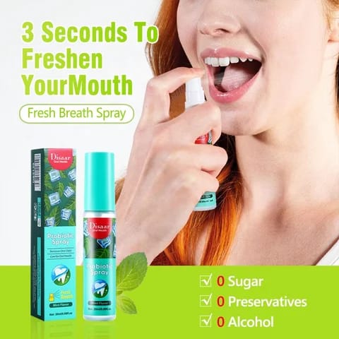 (pack of 3 ) Mouth Spray | 20ml Natural Breath Freshener Portable ,Mouth Freshener Spray view 2
