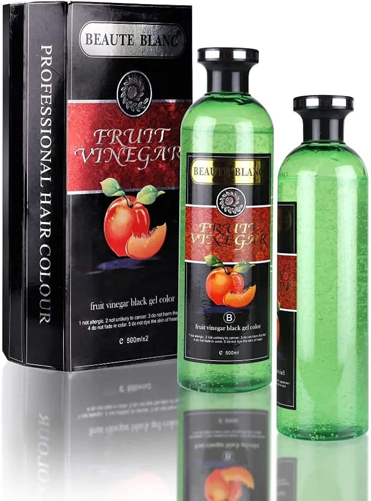 Aravli BEAUTE BLANC Fruit Vinegar Black Gel Color,  500 ml view 2