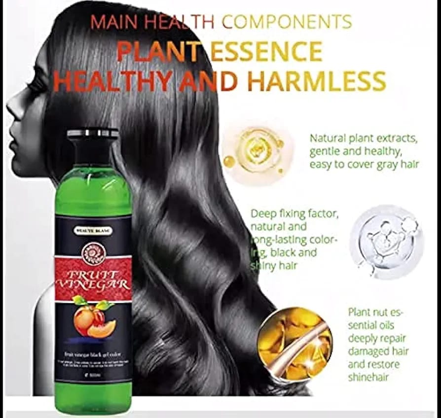 Aravli BEAUTE BLANC Fruit Vinegar Black Gel Color,  500 ml view 3