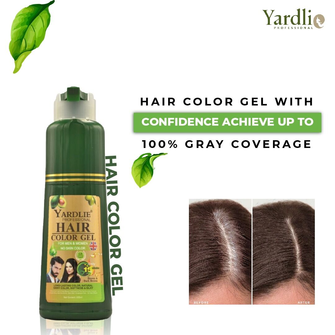 YARDLIE PROFESSIONAL HAIR COLOR GEL 200ML PUMP view 2