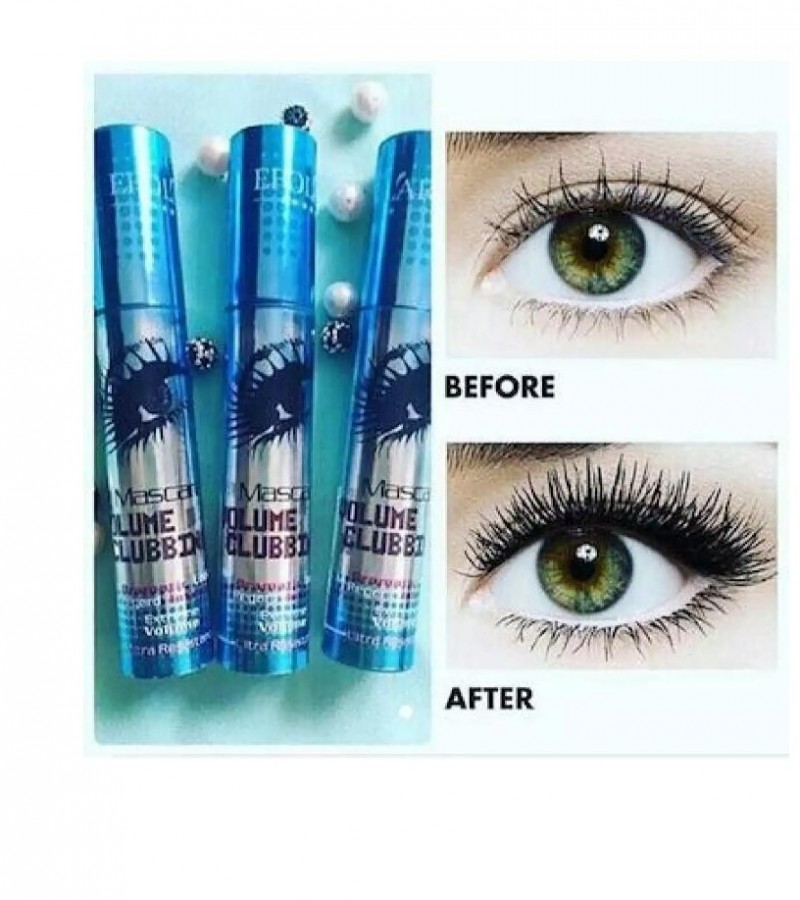 Heng Fang Volume Clubbing Mascara Long Lasting Eye Makeup Tear and sweat Proof- Black (random color) view 2