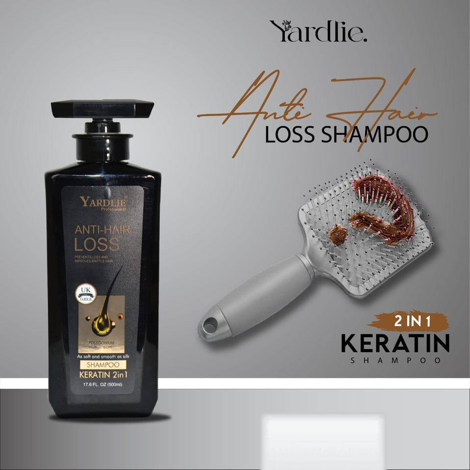 YARDLIE - 2 IN 1 ANTI HAIR LOSS (KERATIN + SHAMPOO) 500ml view 3