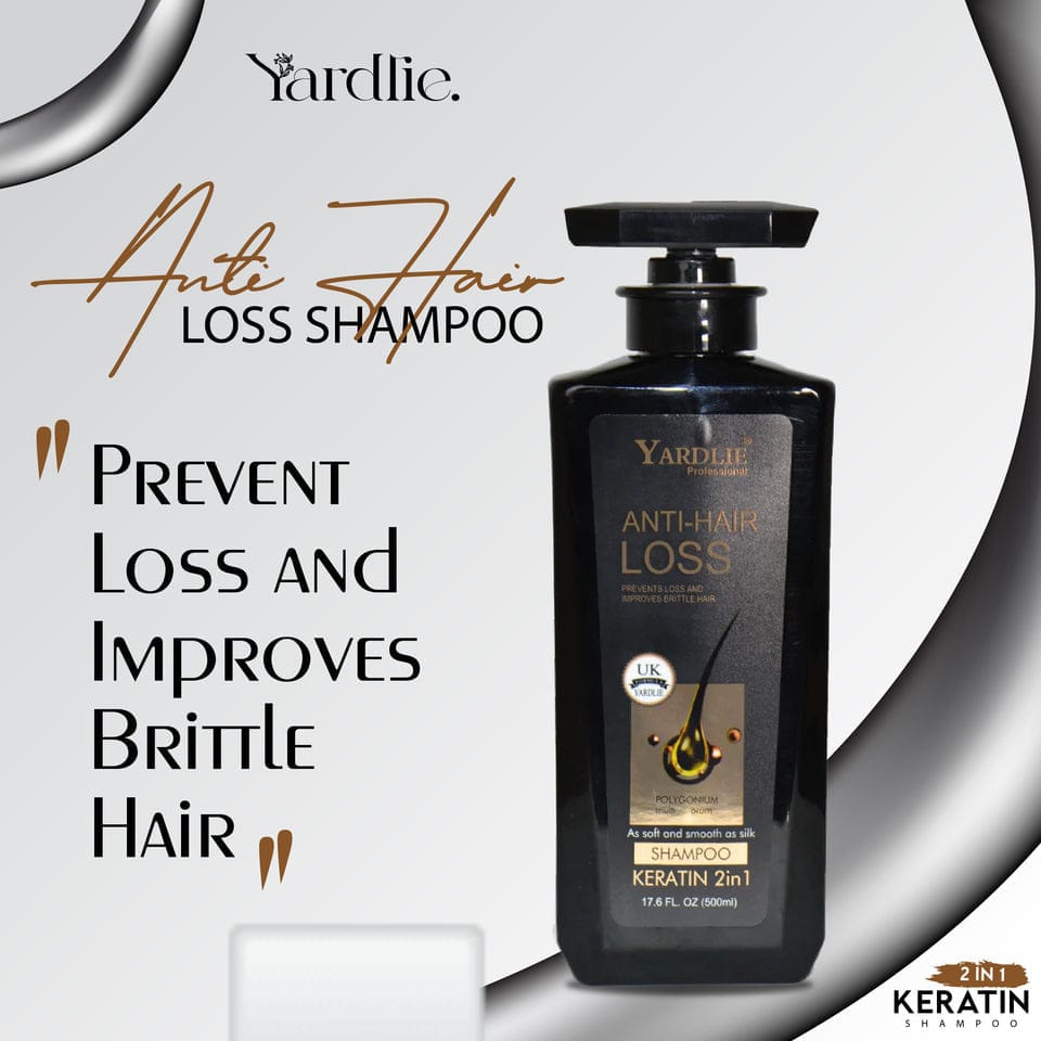 YARDLIE - 2 IN 1 ANTI HAIR LOSS (KERATIN + SHAMPOO) 500ml view 2