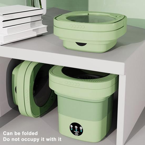6.5L Portable Foldable Washing Machine Basket Random Color view 4