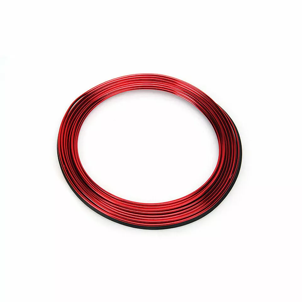 5Meter Cars Auto Accessories Dashboard Car Styling Interior Decoration Strips Molding Trim ( Red Color buy online in Pakistan
