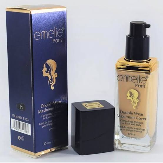 Emelie Double Wear foundation SHADE 01 buy online in Pakistan