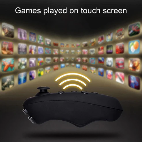Wireless Bluetooth Gamepad Update VR Remote Controller For Android Joystick Game Pad Control For 3D Glasses VR Box (random color) buy online in Pakistan