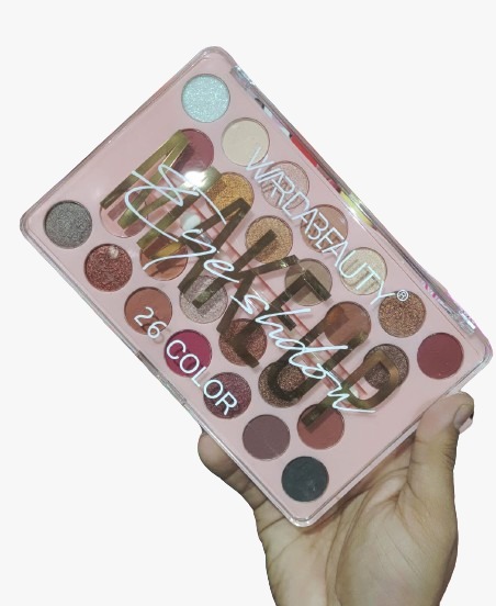 Warda Beauty 26 colors Matte Long Lasting Pigmented Eyeshadow palette buy online in Pakistan