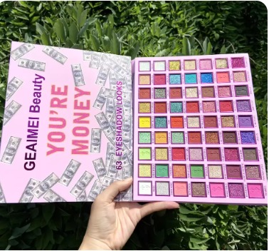 63 colors Eye shadow palette High quality Long Lasting High pigmentation Water proof make up kit buy online in Pakistan
