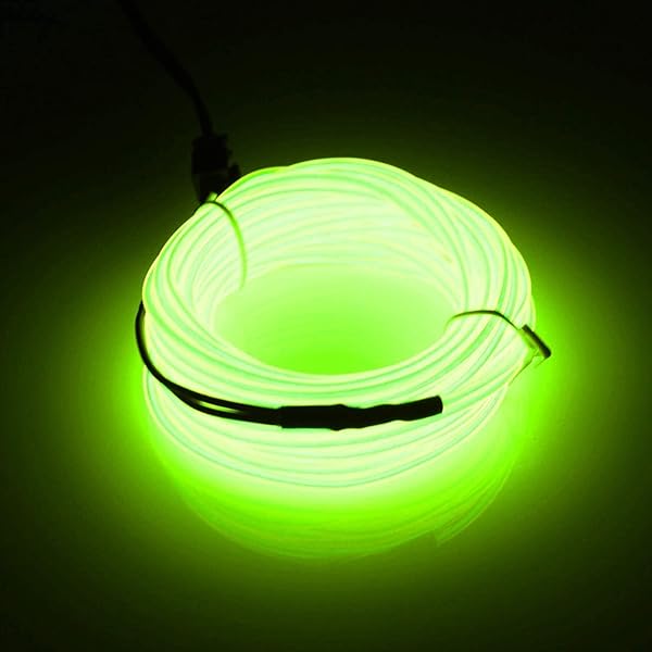 Glowing Wire led strip Atmosphere light for DIY Flexible AUTO interior Lamp Party Decoration Lights Neon Strips(Cell Operated) (Random Color) buy online in Pakistan