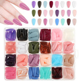 Artificial Nails Pack - 576 Nails with Glue & Stickers buy online in Pakistan