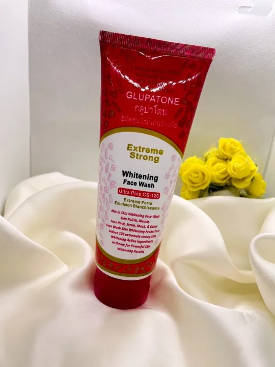 Glupatone Whitening Face Wash GS 120 | Extreme Strong Powerful Whitening for Clear Skin 60ml buy online in Pakistan
