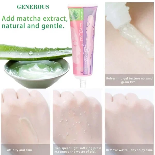 Sale Face And Body Brightening & Exfoliating Cleansing Scrub Gel 100 ML buy online in Pakistan