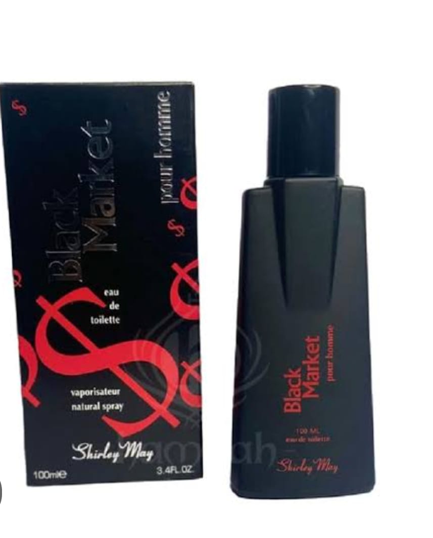 Shirley May Black Market Perfume For Men - 100 ml buy online in Pakistan