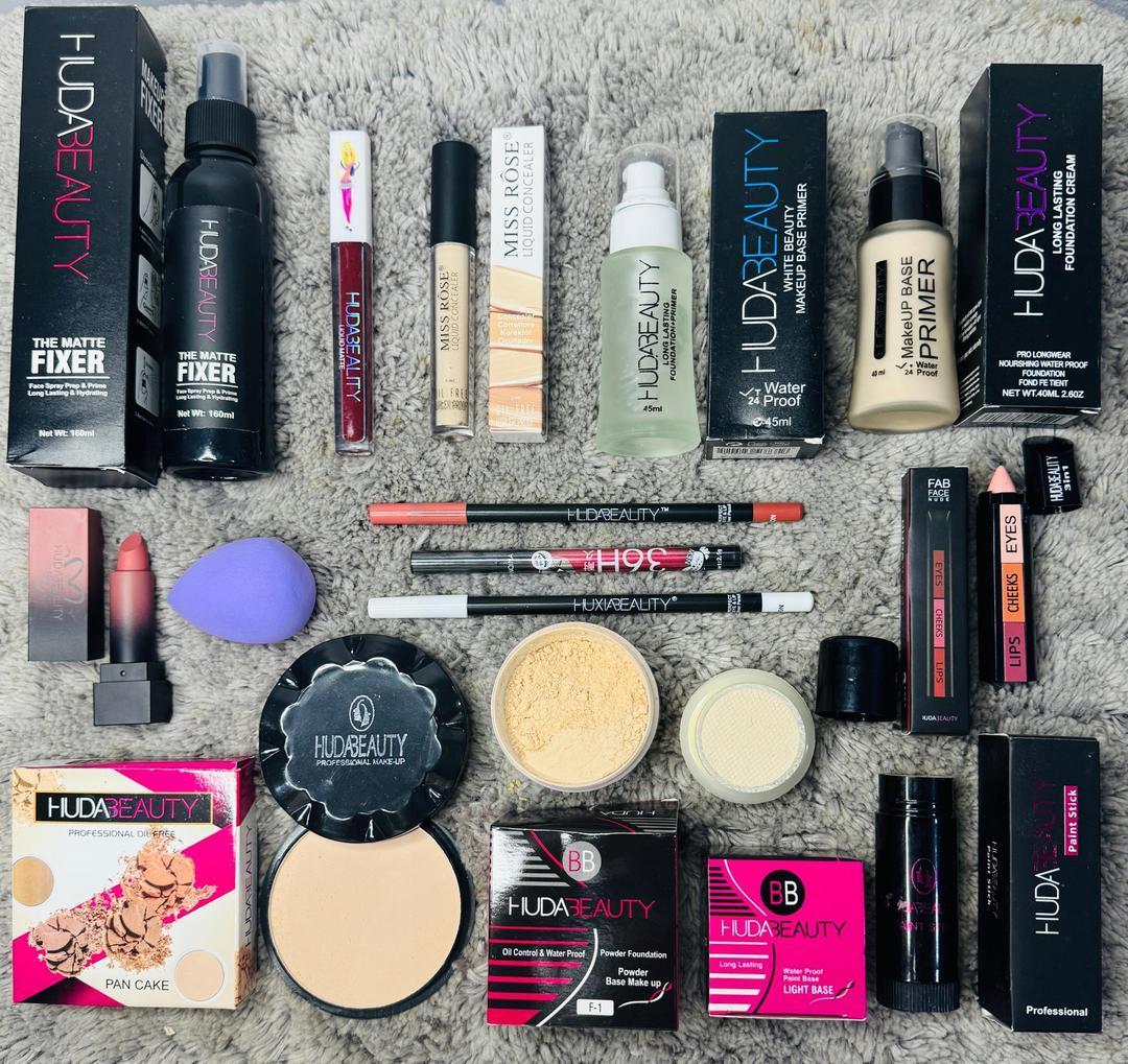 15 in 1 Makeup Deal Makeup Fixer  Lip Glose  Concealer  Primer  Foundation and may more buy online in Pakistan