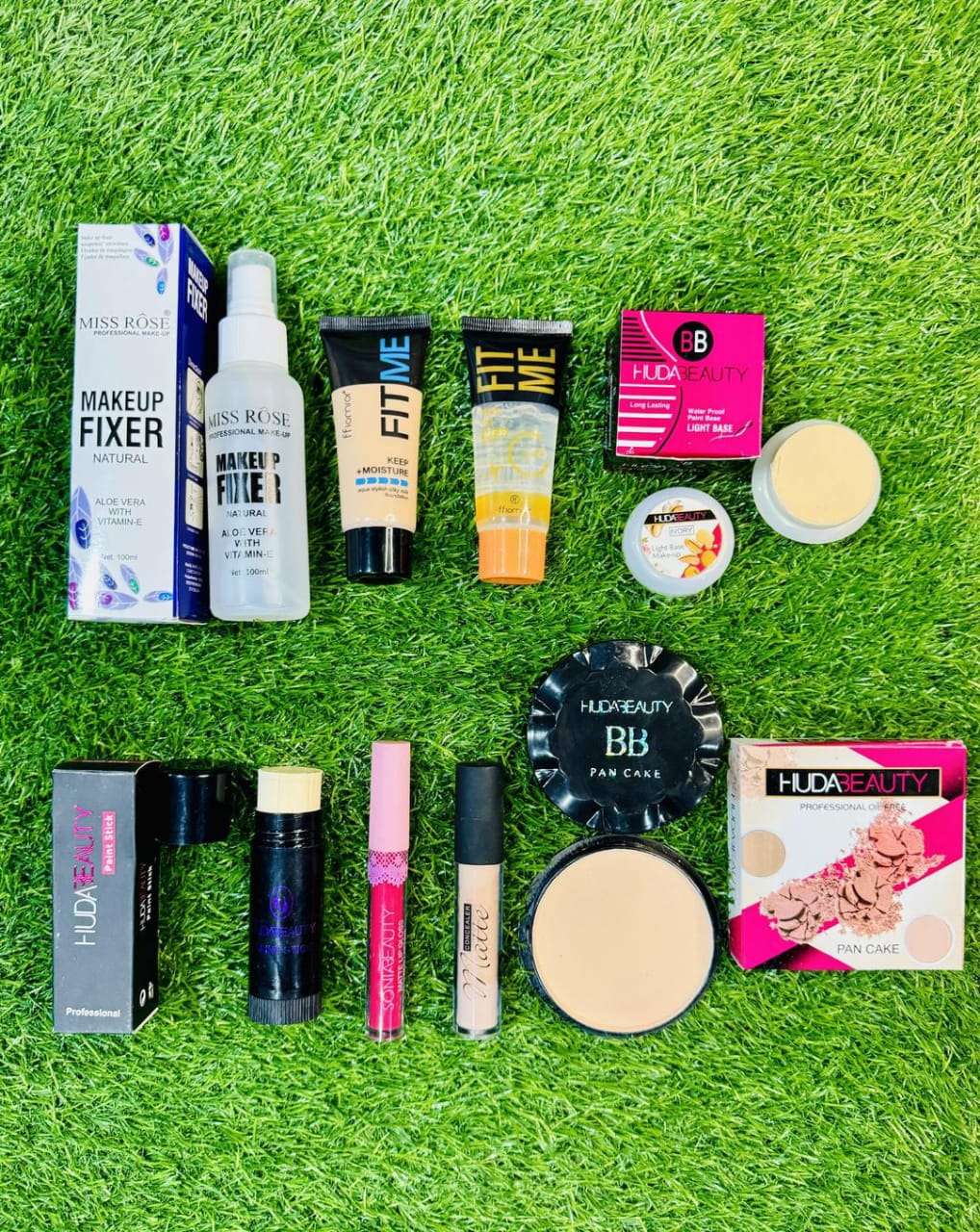 8 in 1 Makeup Deal Makeup Fixer, BB Cream, Foundation, and many more for girls buy online in Pakistan