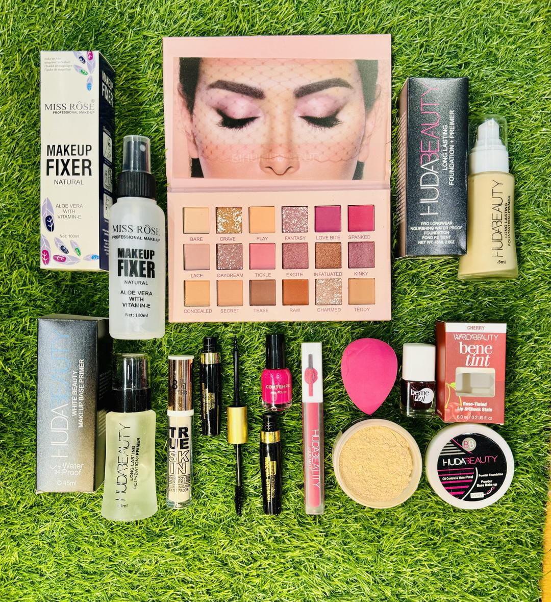 12 in 1 Makeup Deal  Makeup Fixer,Liquid Foundation, Primer, and many more for girls buy online in Pakistan