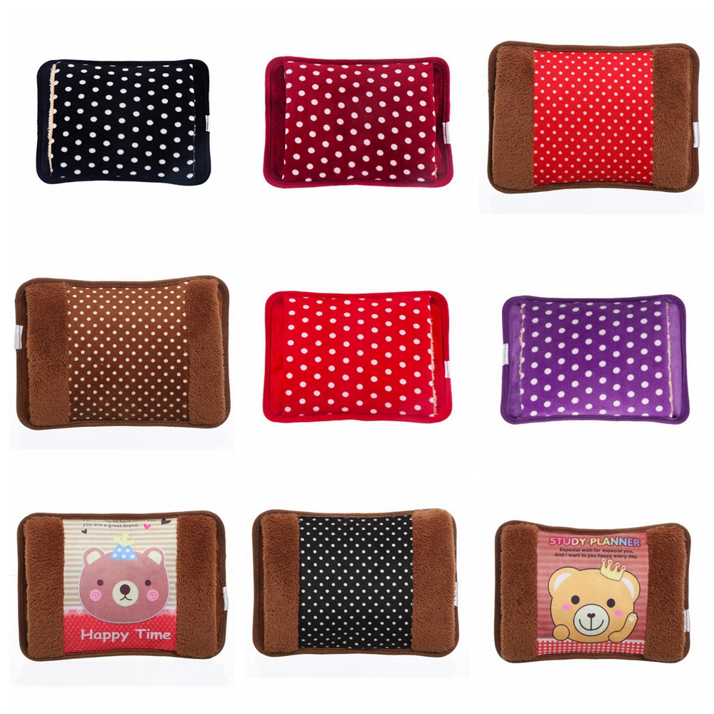 Electric Heating Pad Heat Pouch Hot Water Bottle Bag – Random Color thumbnail 5