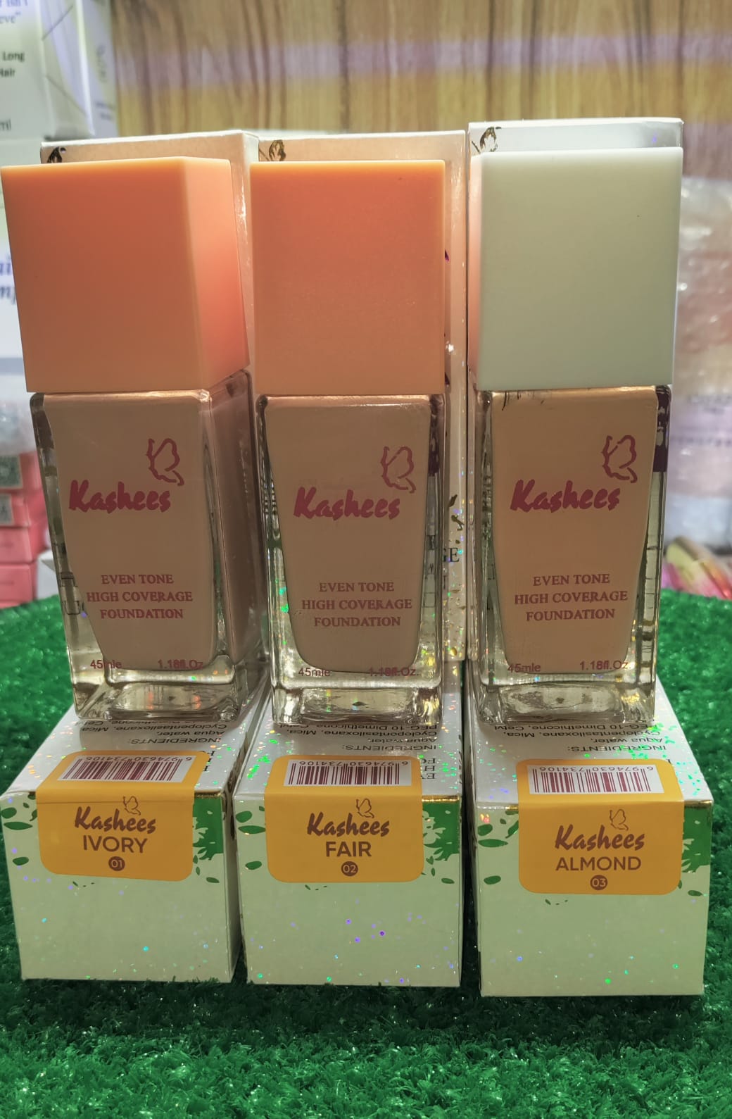 Kashees EvenTone High Coverage Liquid Foundation 45Ml thumbnail 3