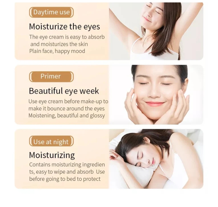 BioAqua Rice Brightening Eye Cream Rice Raw Pulp Eye Cream Acne Scar Removal - 20g buy online in Pakistan