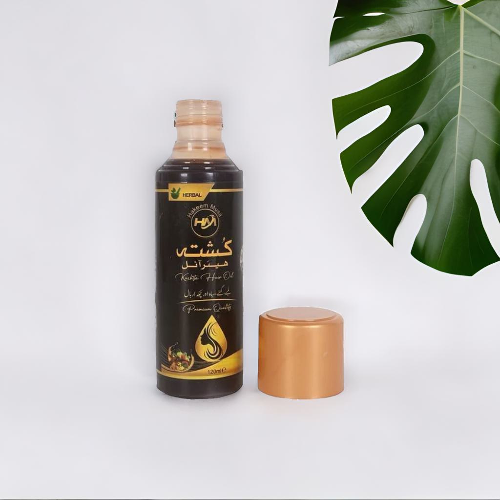 Kushta Hair Oil Of Hakeem Musa 120ml - Pack Of 2 buy online in Pakistan