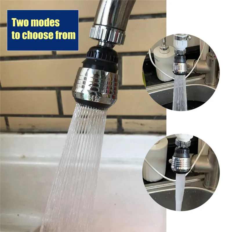 Multifunctional 360° water Faucet  Kitchen Sink Faucet Sprayer Water Saving Aerator 360 Degrees Rotatable buy online in Pakistan