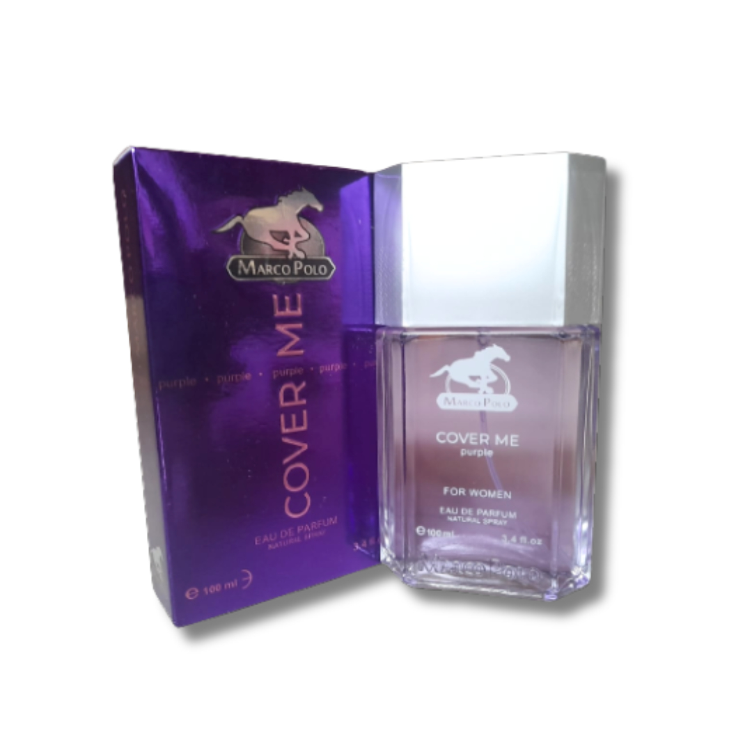 MARCO POLO Cover Me Purple Fragrance Perfume for women - Eau de Parfum Natural Spray, 100ml (3.4 fl.oz.) Specially for ladies buy online in Pakistan