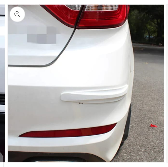 Universal Car Bumper Protector Strip Guard Corner Protection Strips Scratch Auto car Anti Collision Car Corner Bumper (Color White) buy online in Pakistan