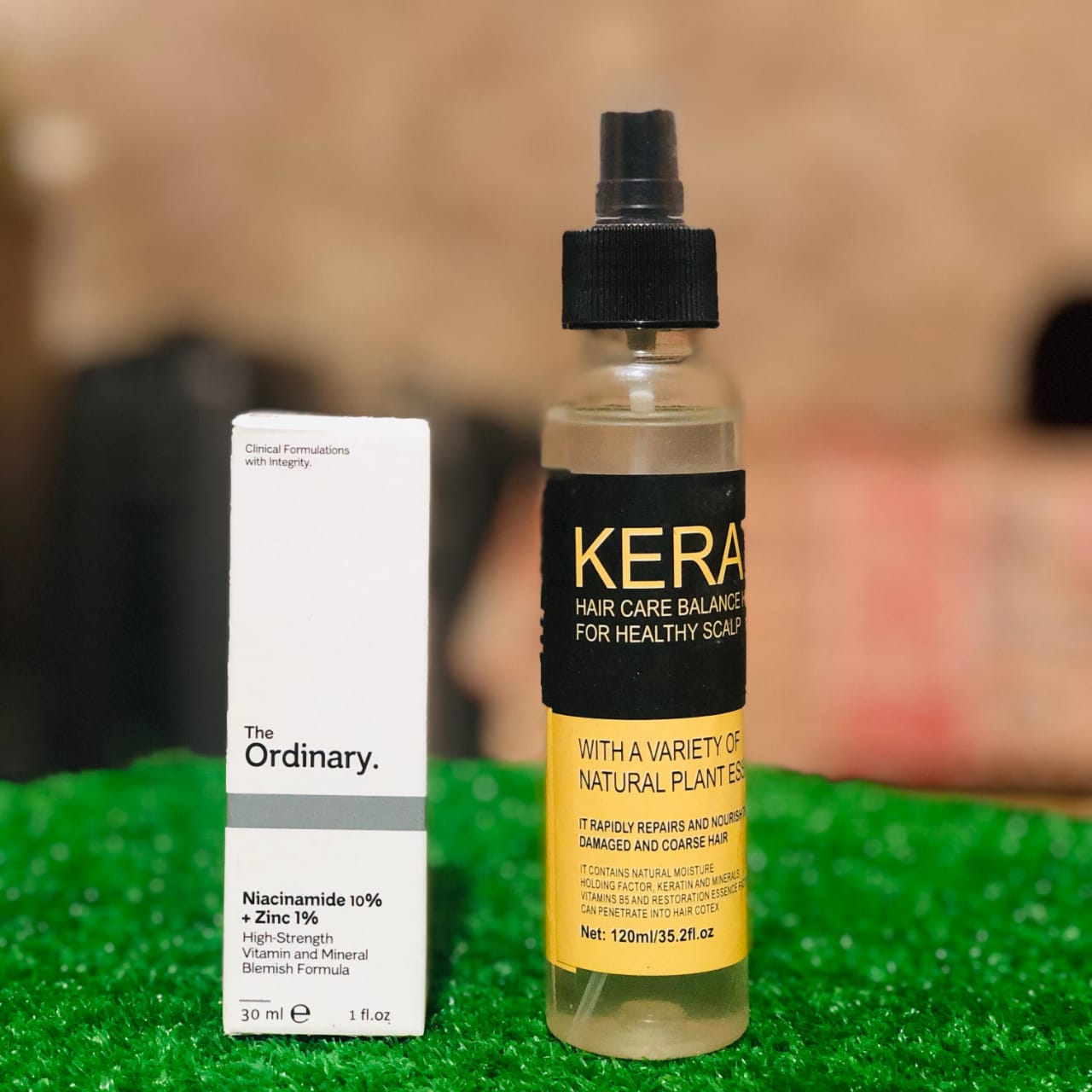 2 in 1 Keratin Hair Serum and Niacinamide Serum Deal buy online in Pakistan