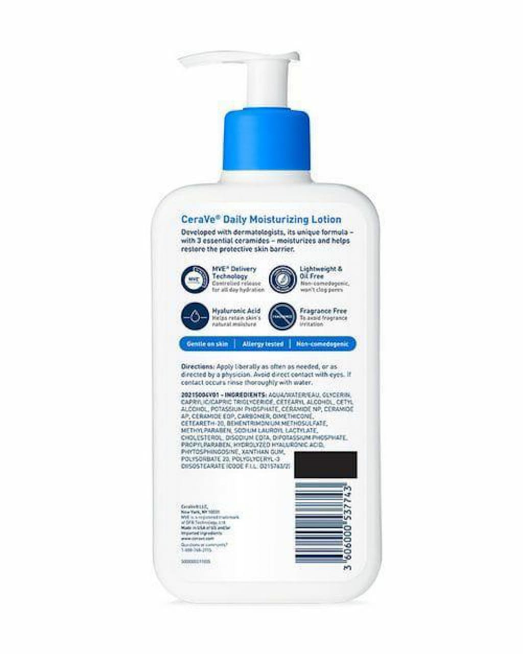 CeraVe Daily Moisturizing Body Lotion With 3 Essential Ceramides view 3