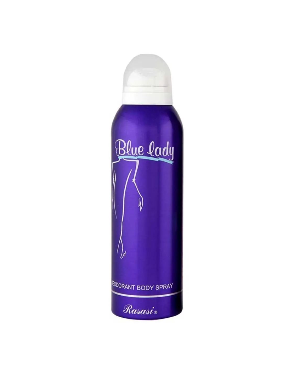 Rasasi Body Spray ( Blue Lady ) - 200ml Sensual and Bold Fragrance Premium Quality | Luxury Fragrance Body Spray For Wom...